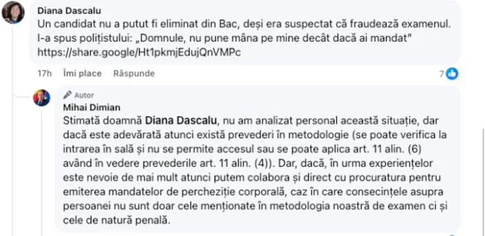 message Mihai Dimian screenshot png