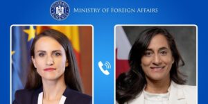 The Minister of Foreign Affairs of Canada, visit to Romania. Talks with Oana Țoiu and Nicușor Dan before the NATO Summit