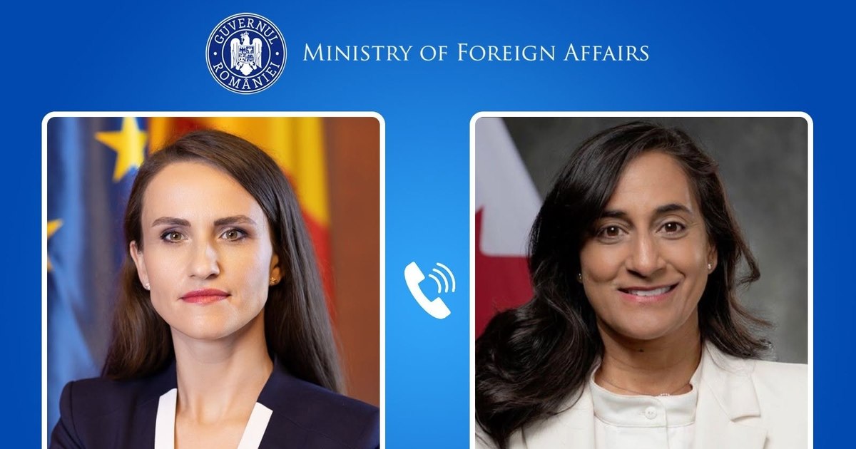 The Minister of Foreign Affairs of Canada, visit to Romania. Talks with Oana Țoiu and Nicușor Dan before the NATO Summit
