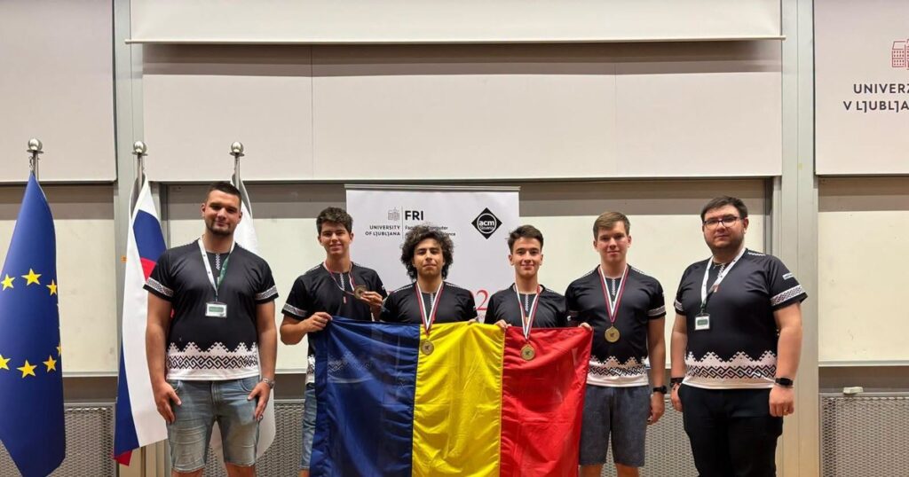 Three gold medals and one silver medal for Romania, at the Informatics Olympiad of Central Europe