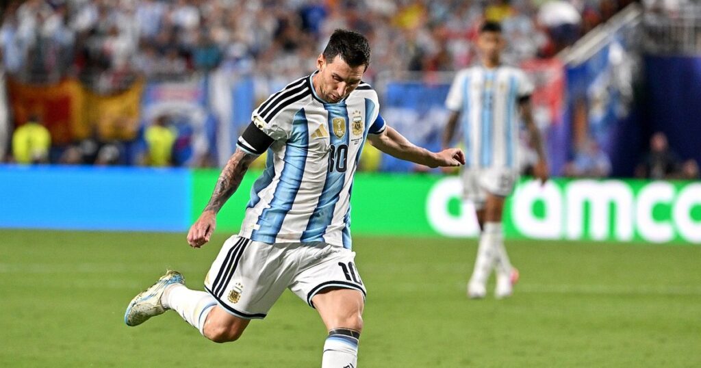 Where did Lionel Messi go on holiday after the WC final