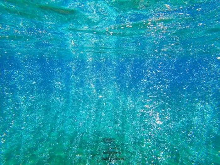 The island where the sea bubbles PHOTO: FB/Enjoy Greece