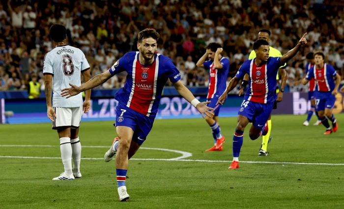 Hvicea Kvaraţhelia scored the first goal for PSG (Photo: EPAImages)
