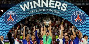 PSG has entered the club of teams that have won the European Super Cup twice