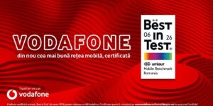 Vodafone Romania obtains, for the fifth consecutive year, the umlaut “Best in Test” certification for its mobile network