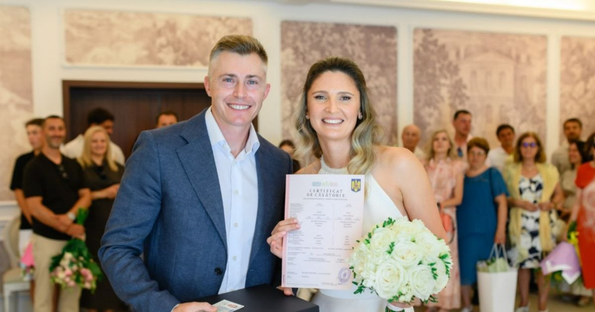 Wedding in Romanian tennis. Irina Begu married her coach, a former Top 100 ATP player